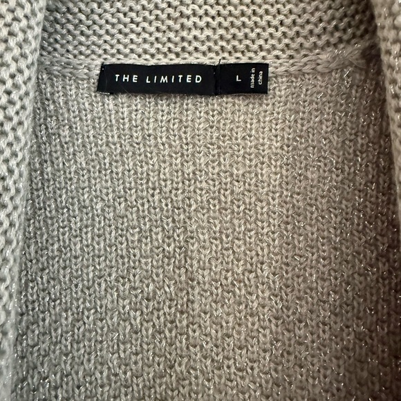 The Limited Heather Gray Cardigan - Picture 3 of 3